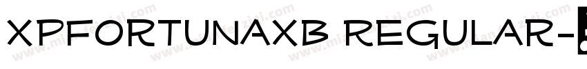 XPFortunaXB Regular字体转换